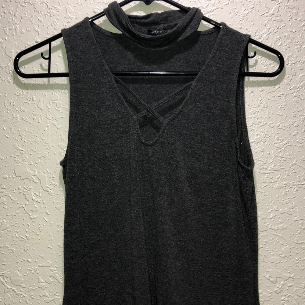 Long Tank with Collar